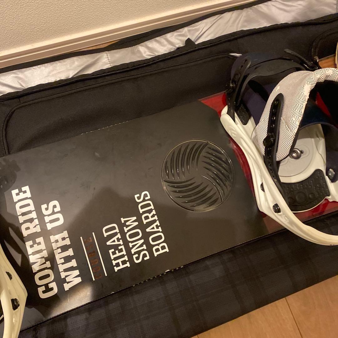 メンズ　スノーボード　HEAD × Flux の4点セット