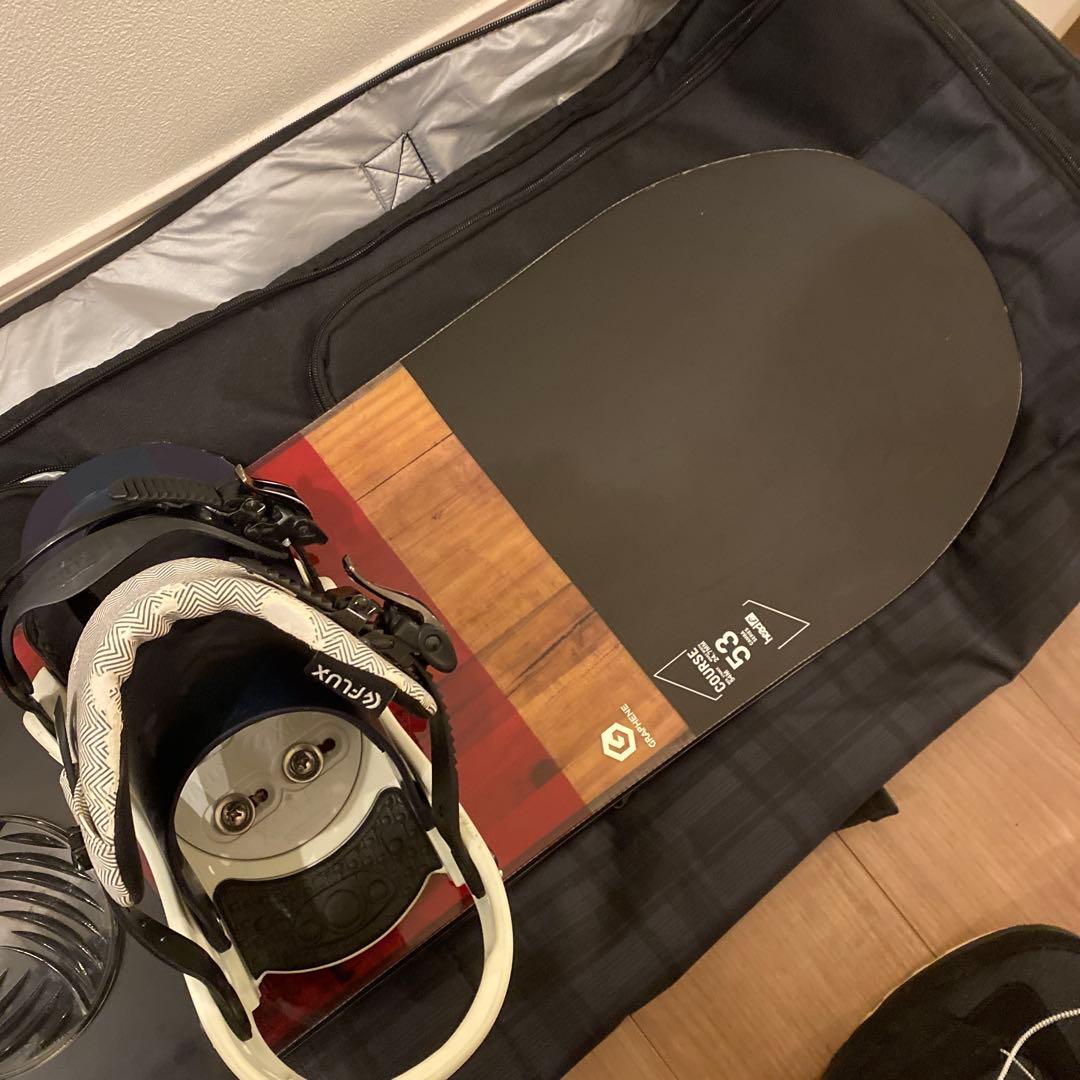 メンズ　スノーボード　HEAD × Flux の4点セット