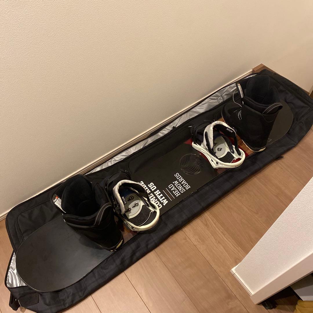 メンズ　スノーボード　HEAD × Flux の4点セット