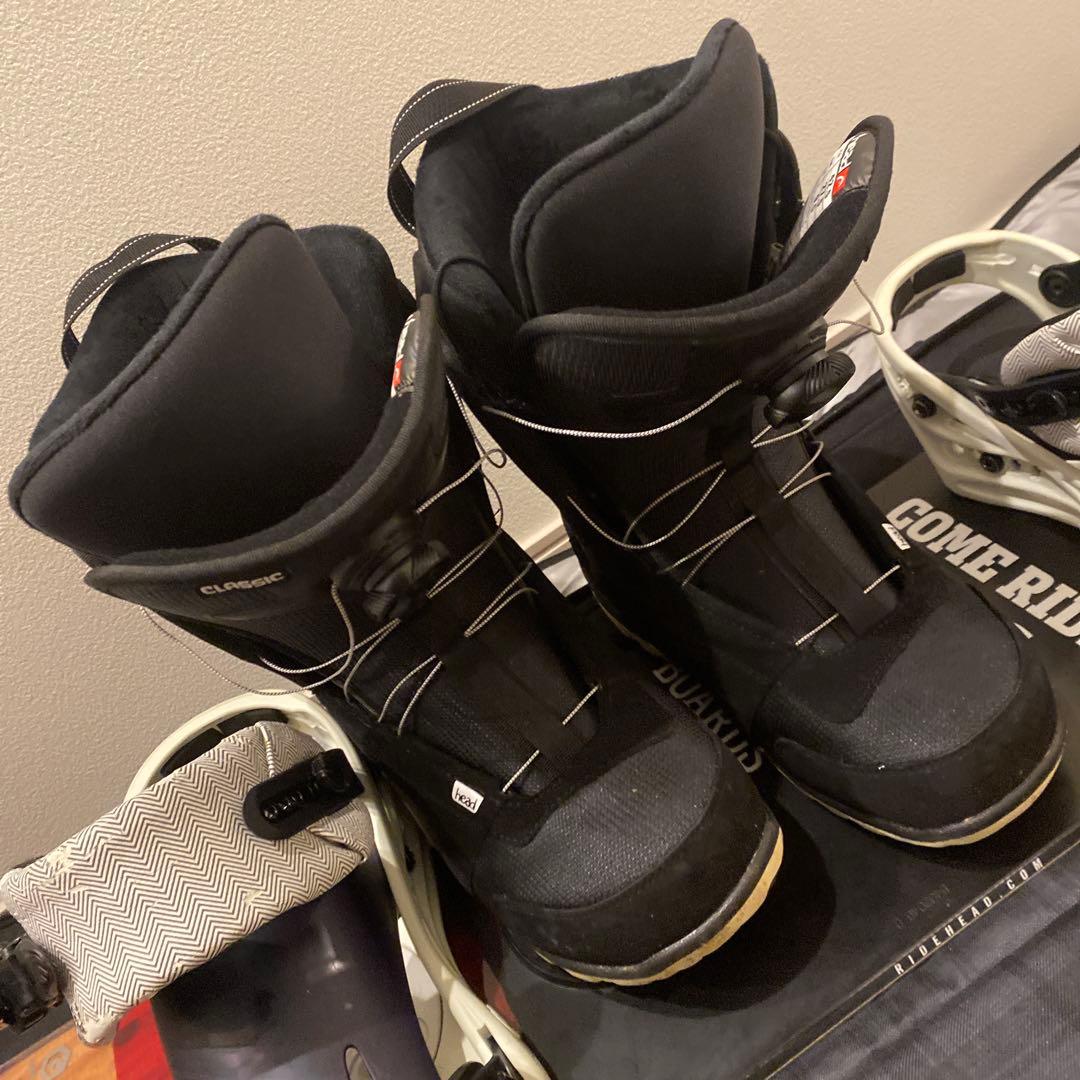 メンズ　スノーボード　HEAD × Flux の4点セット