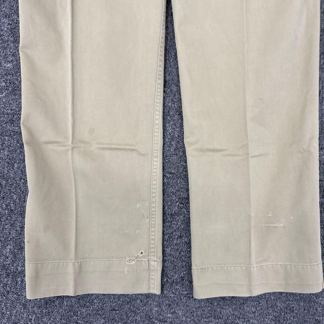 【米軍実物50s US ARMY M-45カーキチノパン32×35 1951年製