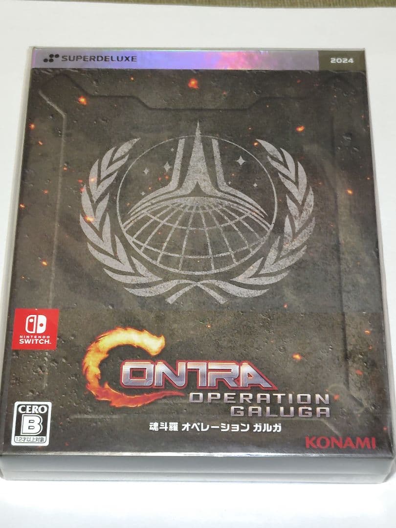 (新品未開封未使用)魂斗羅 オペレーション ガルガ　限定版 switchソフト