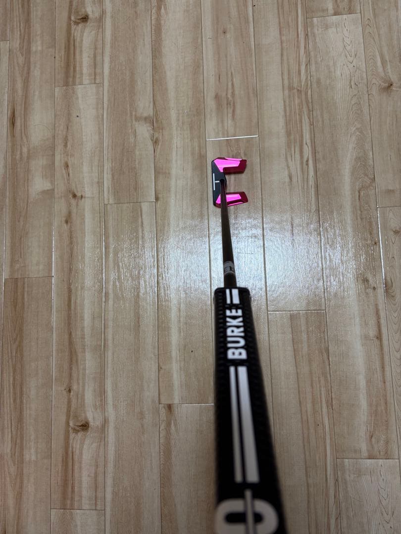 Burke Golf Ai ZERO ゼロトルクパター　ピンク