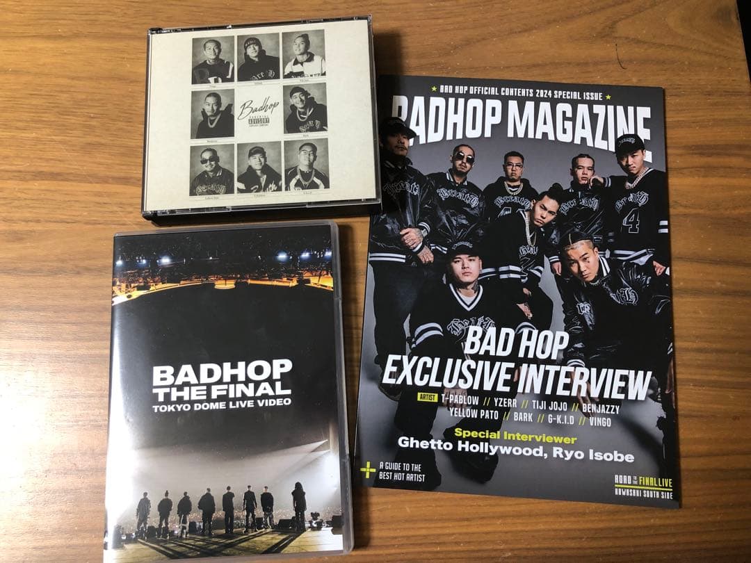 BAD HOP 東京ドームLIVE DVDセット