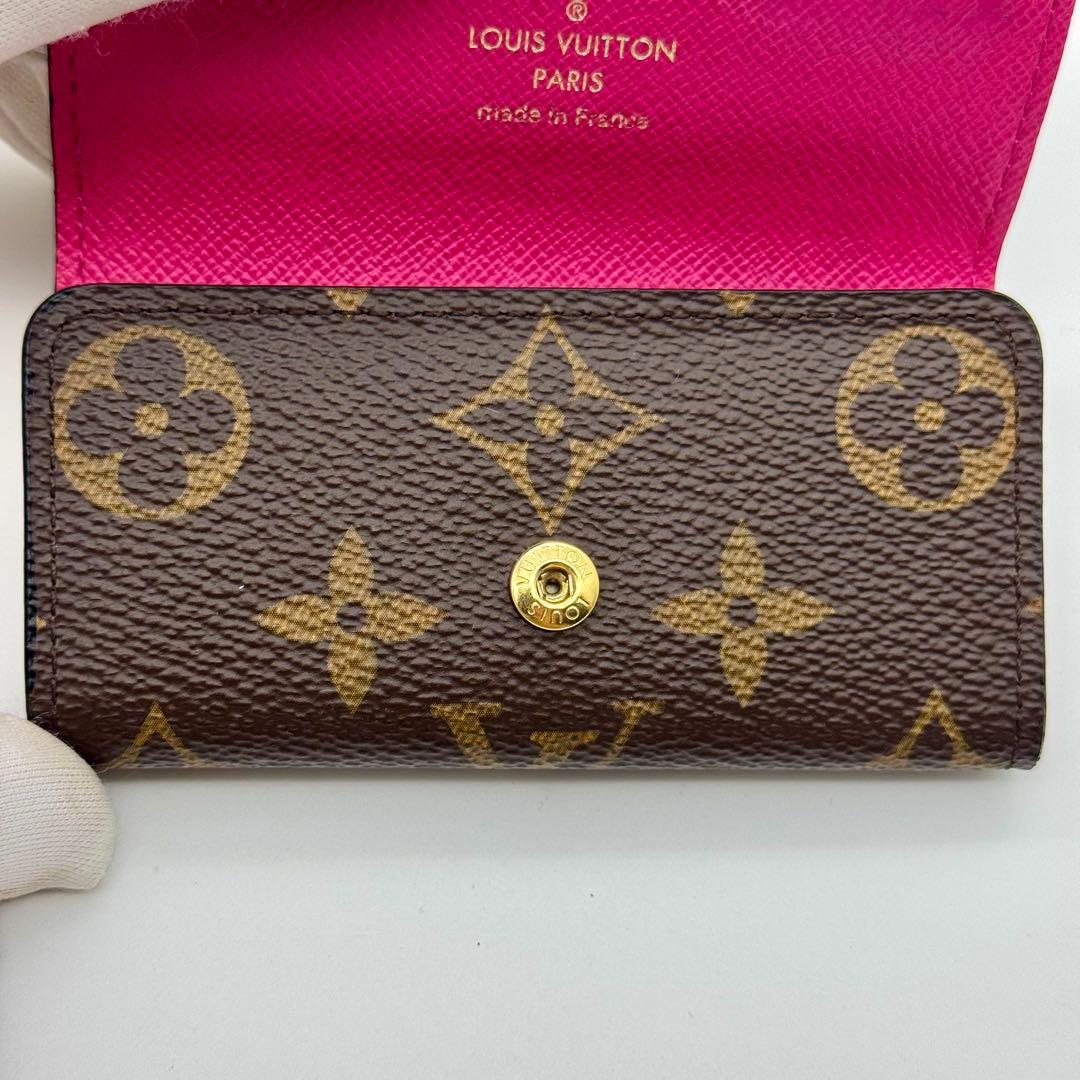 ✨美品 ✨ ヴィトン ミュルティクレ4 フューシャ モノグラム キーケース