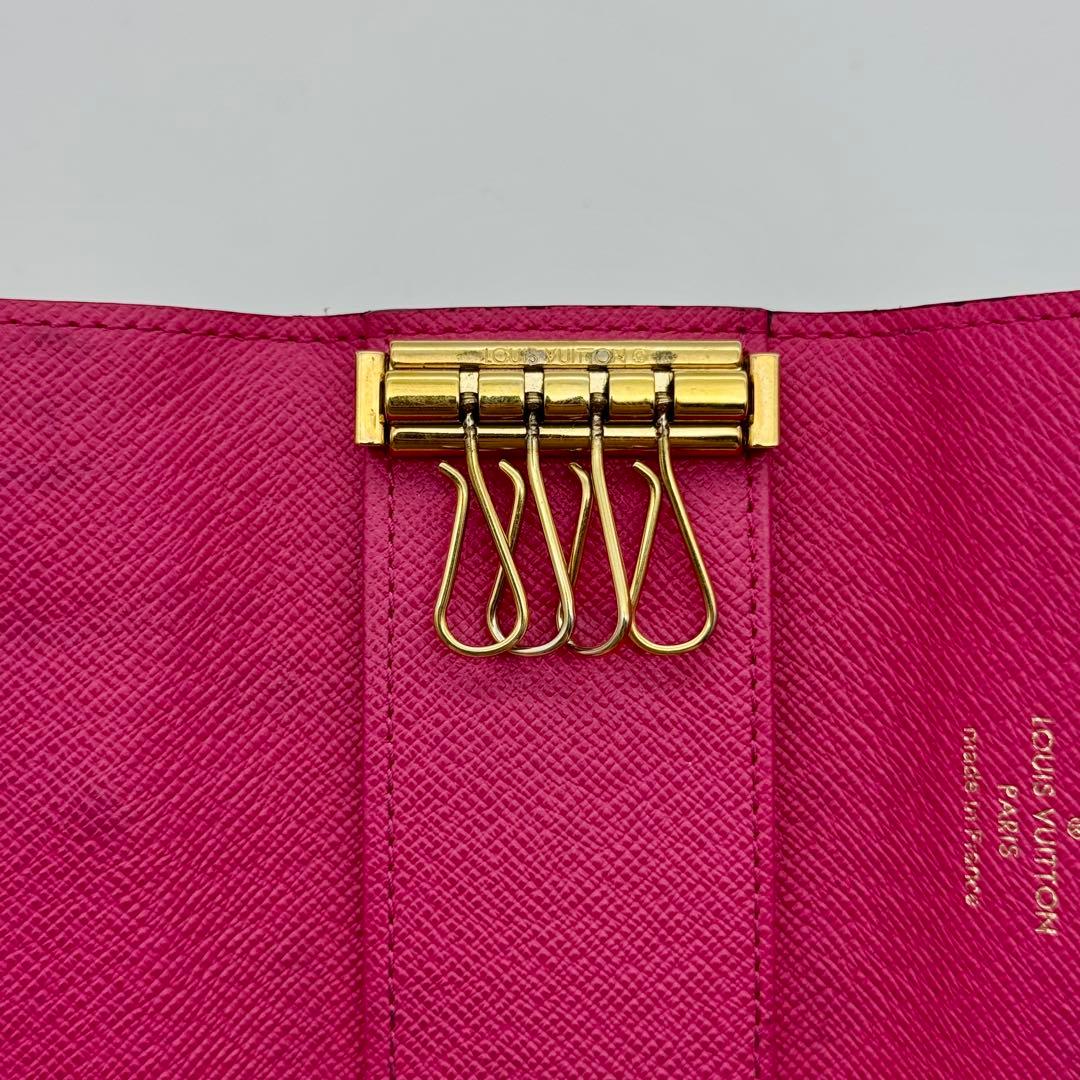 ✨美品 ✨ ヴィトン ミュルティクレ4 フューシャ モノグラム キーケース