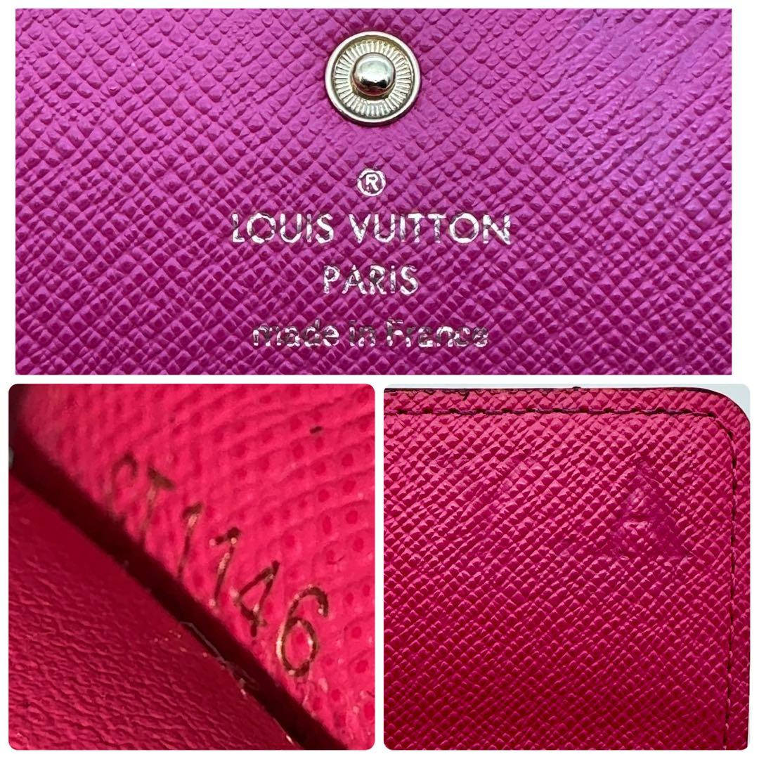 ✨美品 ✨ ヴィトン ミュルティクレ4 フューシャ モノグラム キーケース