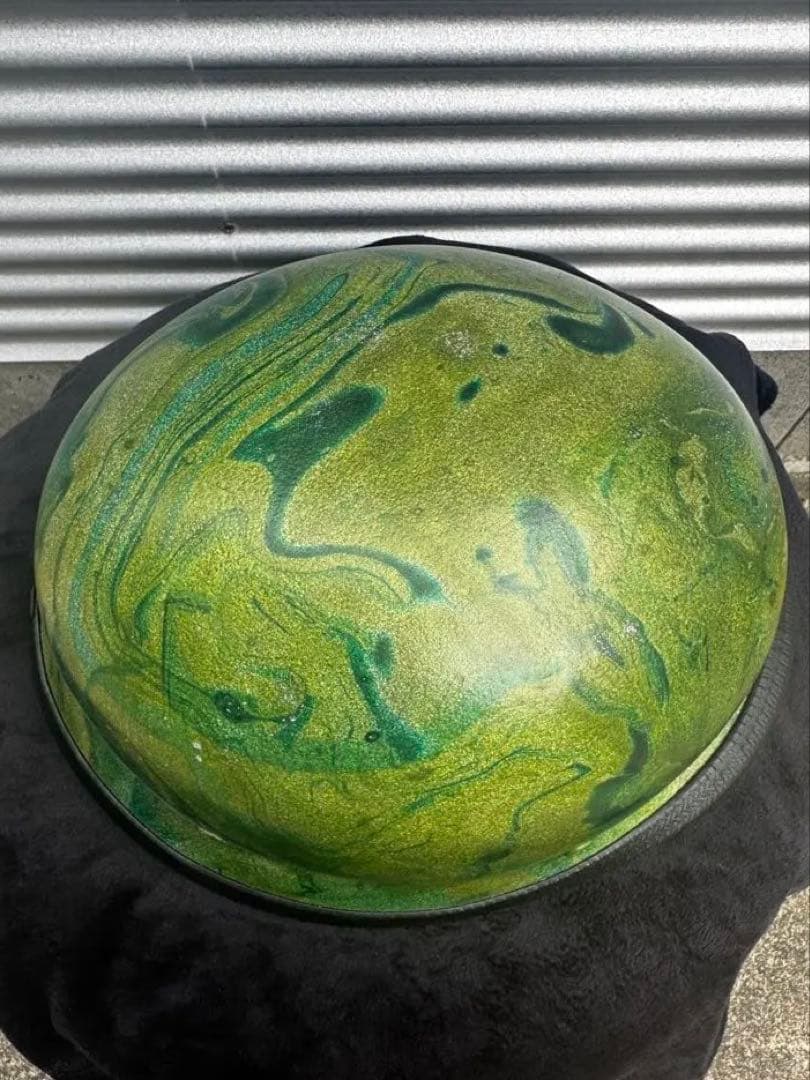 ナチヘル ジャーマンヘルメット マーブルペイント