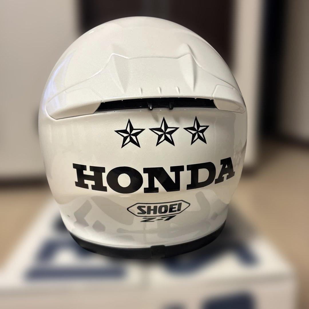 SHOEI フルフェイスヘルメット HONDA あごひも無し。