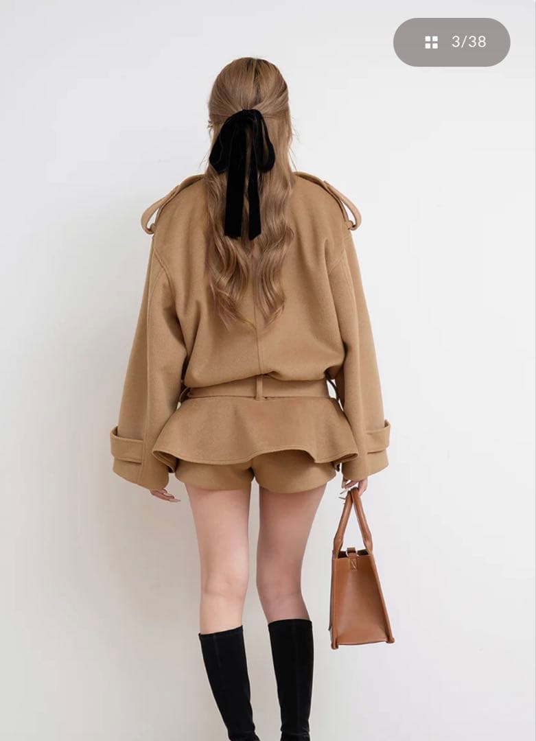 Darich♡新品ドロップショルダージャケットコート【Ｆ】