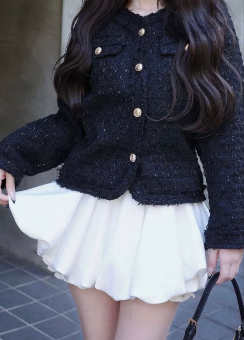 Darich ダーリッチ ボリュームバルーンミニスカート FL