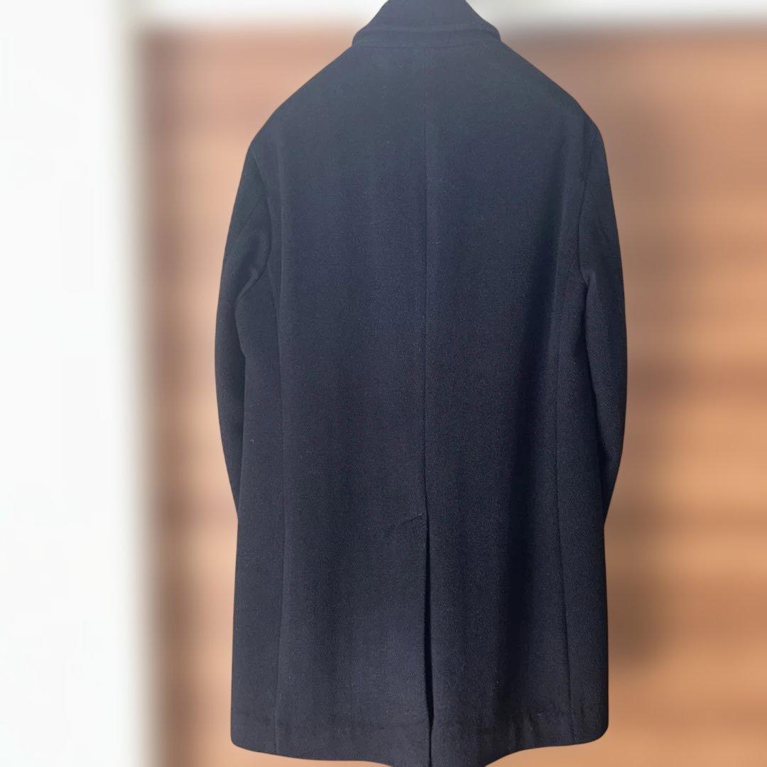 JOSEPH HOMME ネイビー チェスターコート48