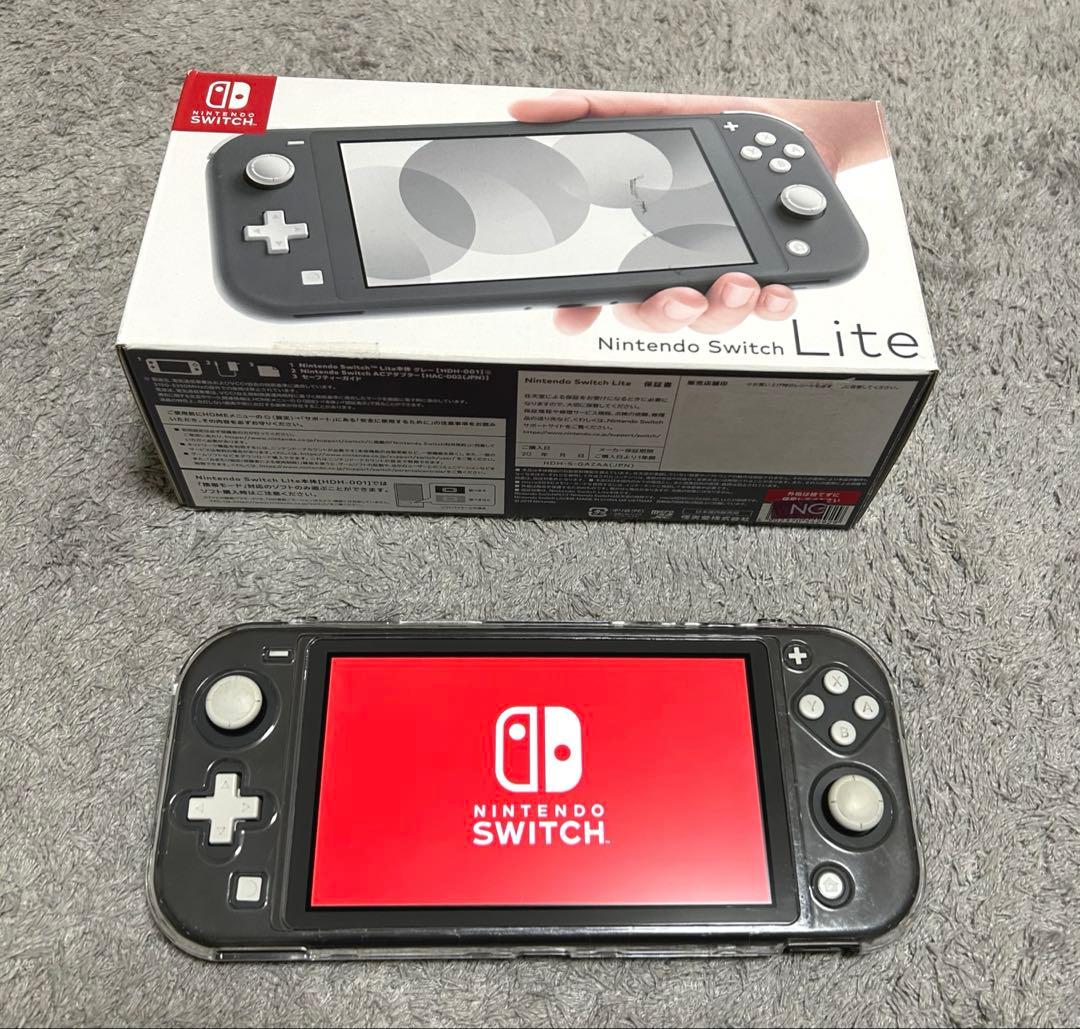 Nintendo Switch Lite グレー 本体 スイッチライト