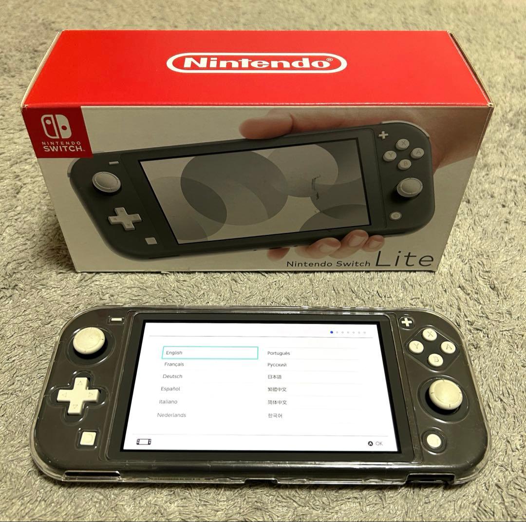 Nintendo Switch Lite グレー 本体 スイッチライト
