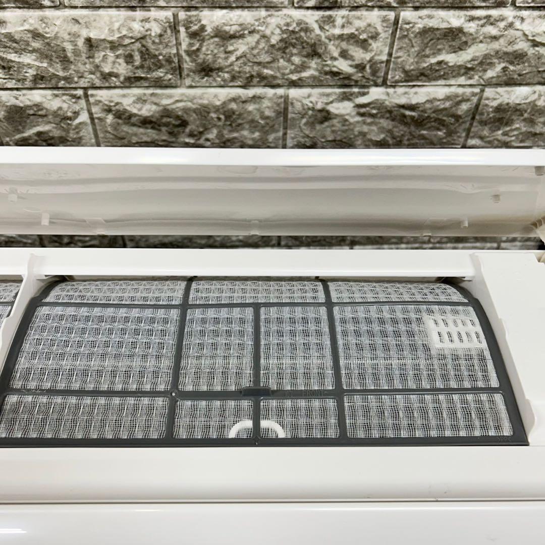 7 エアコン　室外機　日立　2022年製　2.2kw 一人暮らし　戸建て