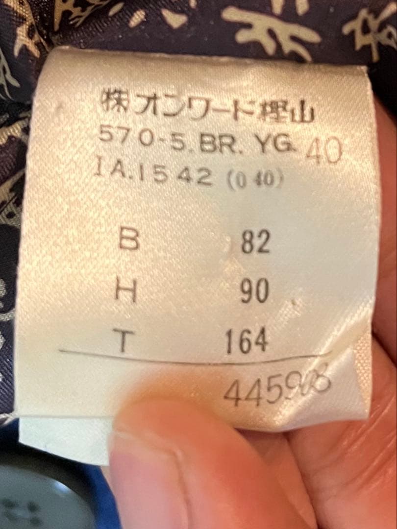 Jean Paul Gaultier ネイビー セットアップ　スーツ　ゴルチエ