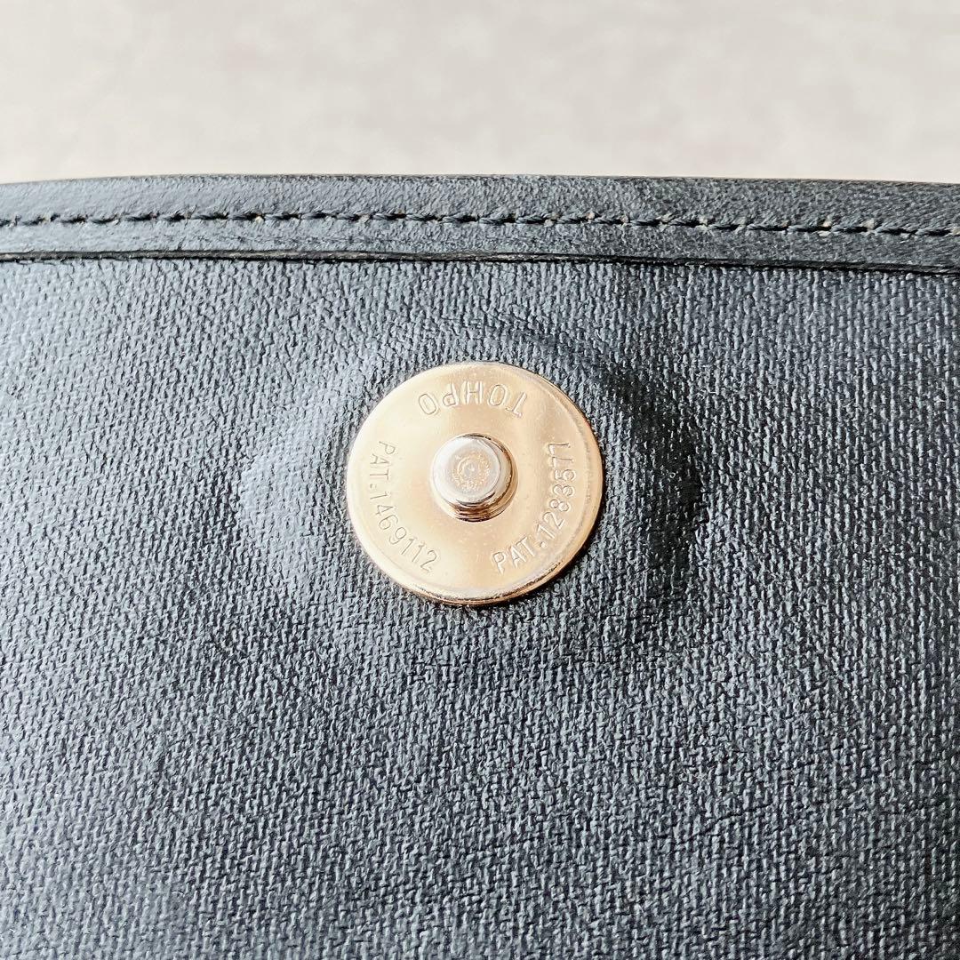 Burberrys バーバリー ブラックレザー ショルダーバッグ ノバチェック