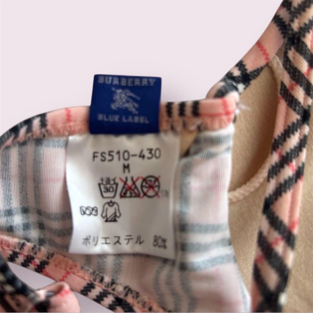 ♡美品バーバリーブルーレーベル 3点セット 水着 M ピンク