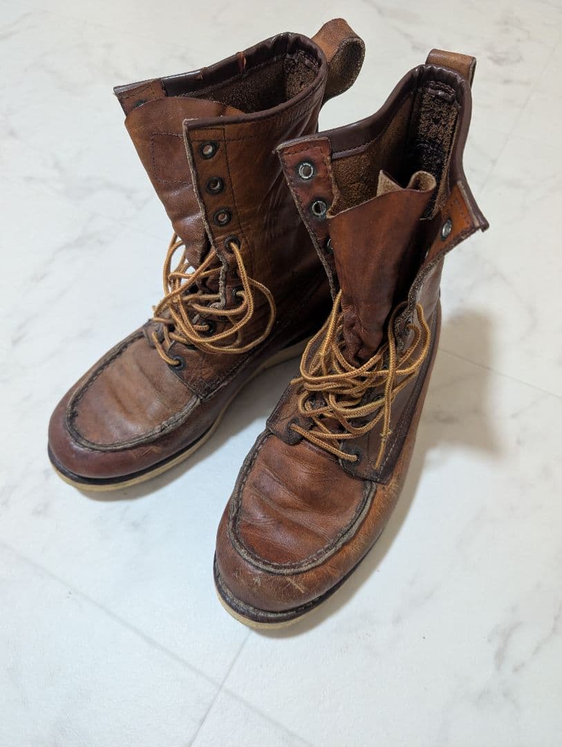 60s 70s RED WING 犬タグ アイリッシュセッター 10ホール
