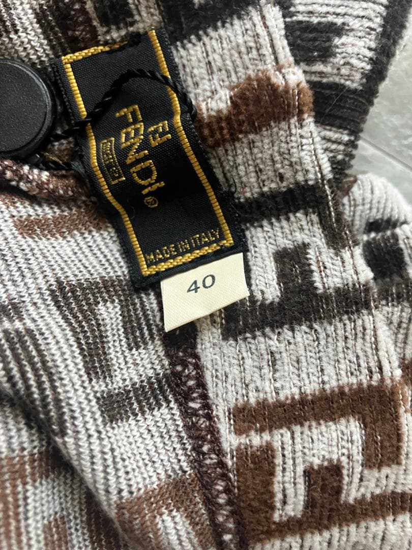 FENDI フェンディ　ショートパンツ　ズッカ柄　コットン　レディース