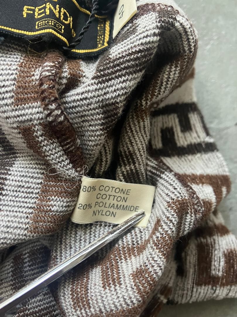 FENDI フェンディ　ショートパンツ　ズッカ柄　コットン　レディース