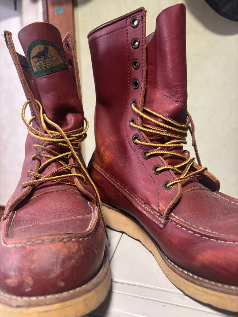 モ*ー様 90s USA製　半円犬タグ　877 アイリッシュセッター　7E