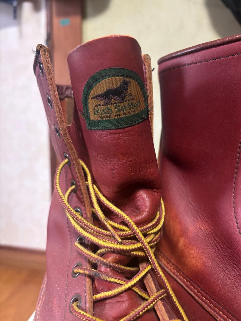 モ*ー様 90s USA製　半円犬タグ　877 アイリッシュセッター　7E