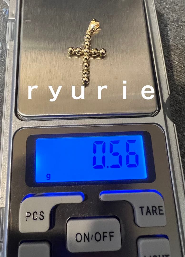 18金K18ペンダントタップ クルス　ユニセックス チャーム