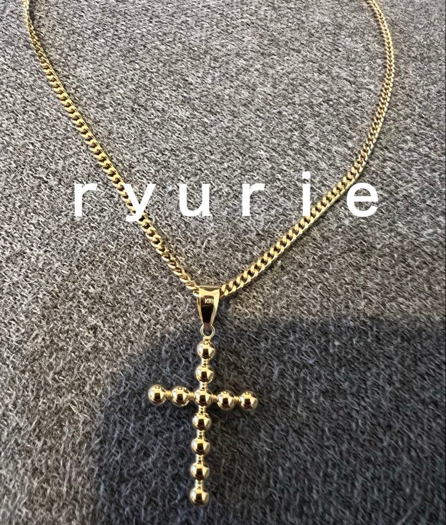 18金K18ペンダントタップ クルス　ユニセックス チャーム