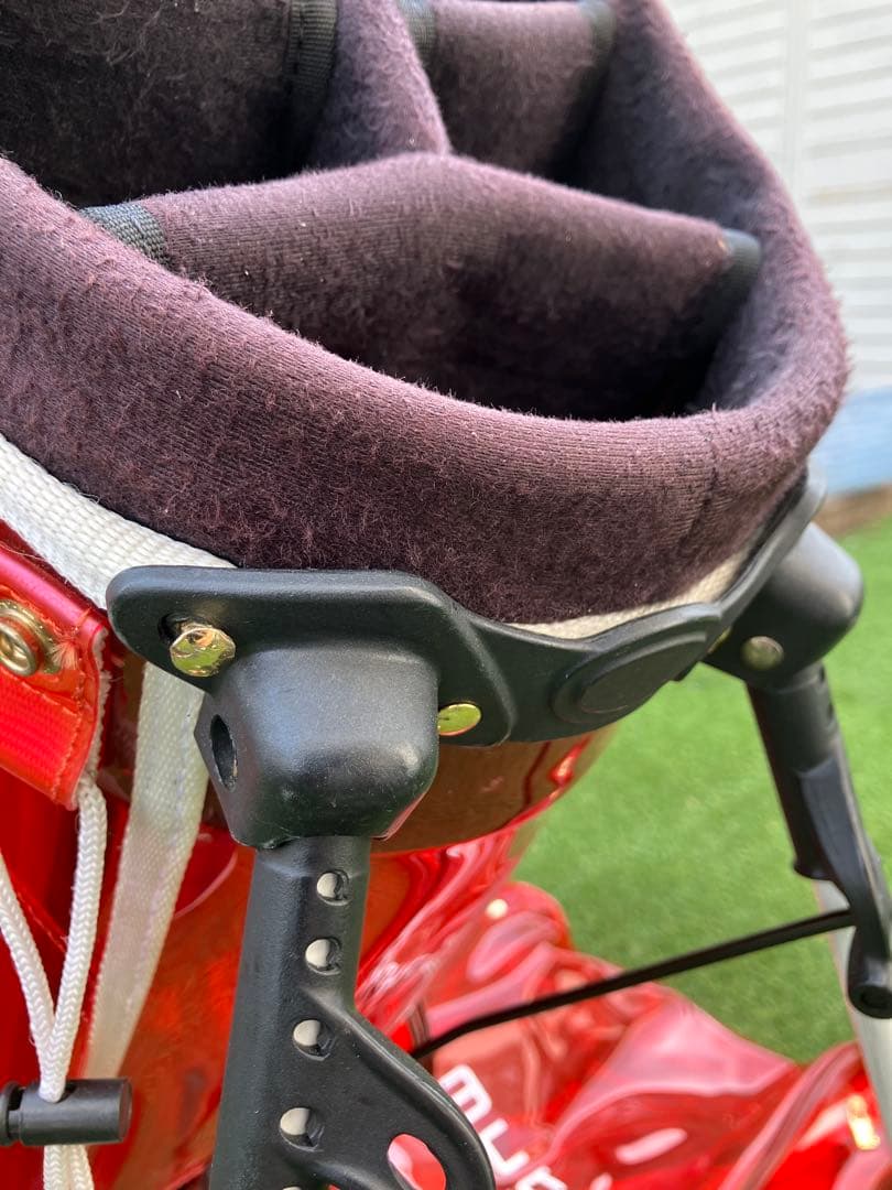 muta MARINE キャディバッグ レッド