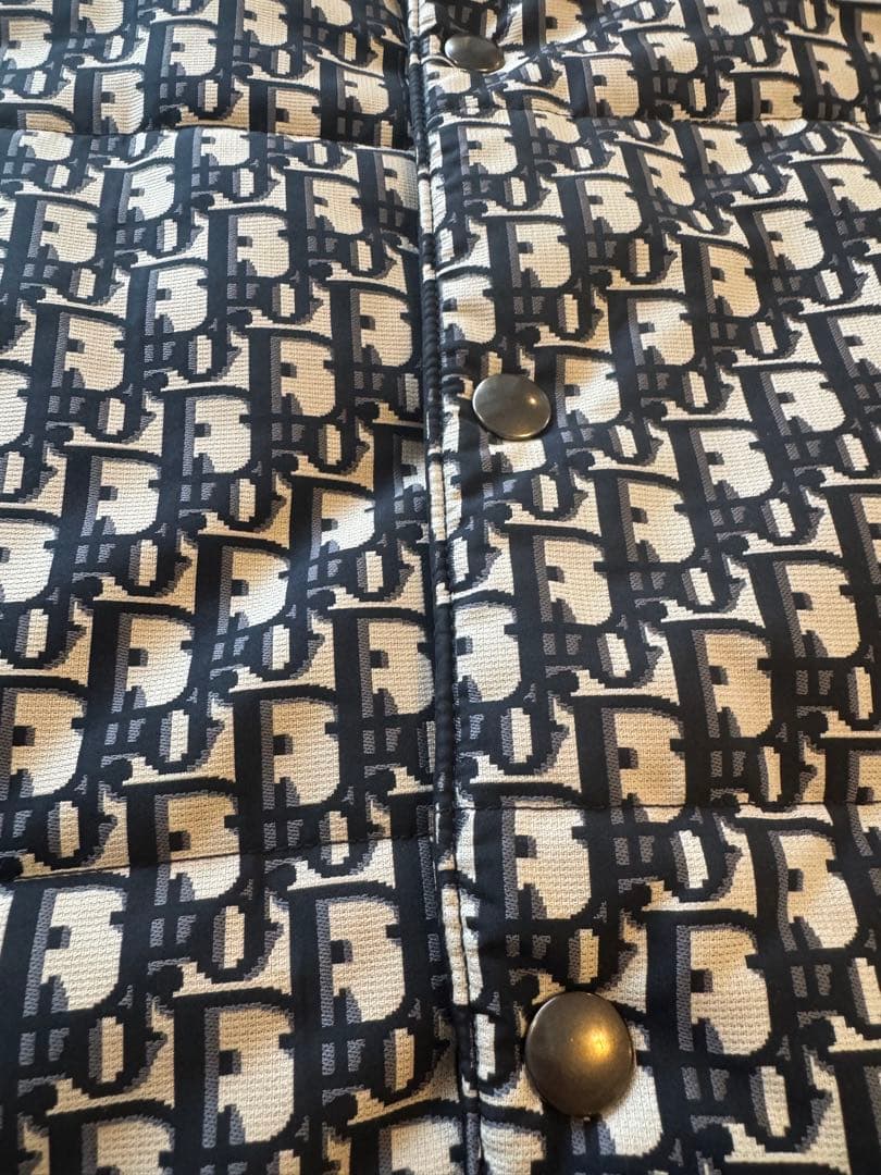 美品✨CHRISTIAN DIOR パーファーベストオブリークジレ✨リバーシブル