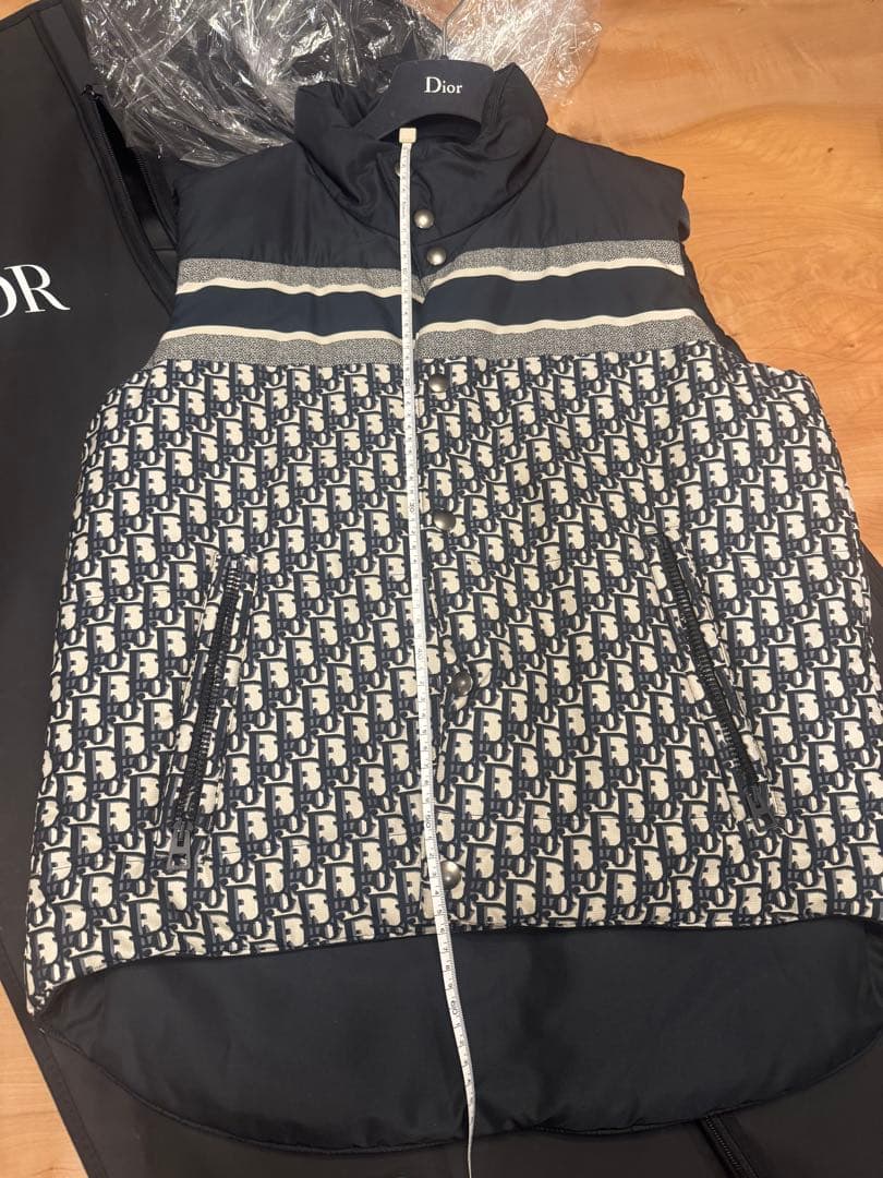 美品✨CHRISTIAN DIOR パーファーベストオブリークジレ✨リバーシブル