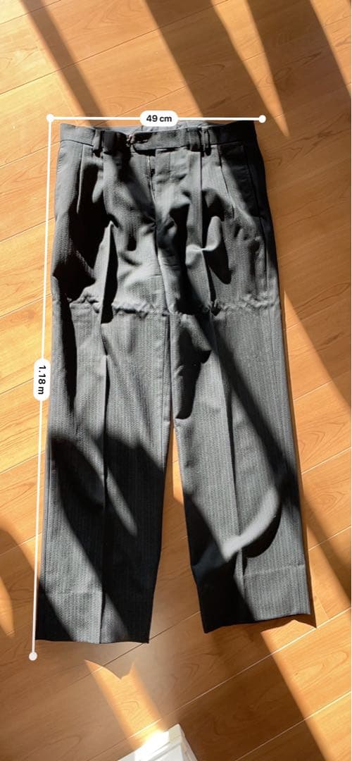 MEN'S TENORAS ダブルブレスト スーツジャケット L黒