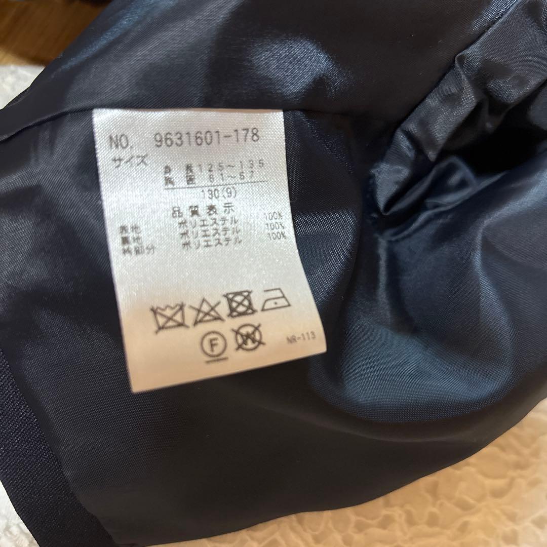 プティマイン　入学式　卒園式　130 女の子　フォーマルドレス