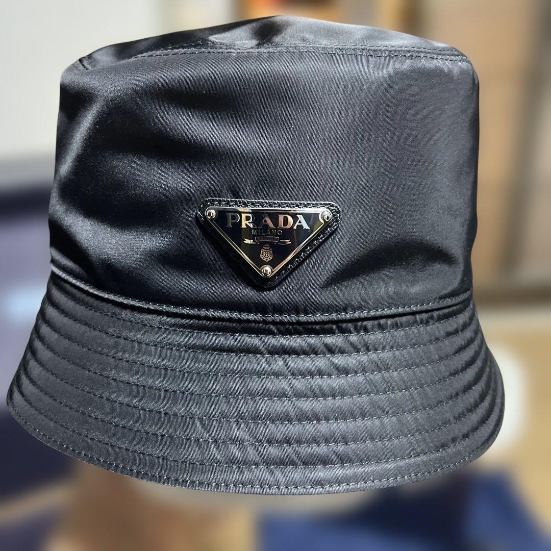帽子 PRADA Re-Nylon Bucket Hat XXL