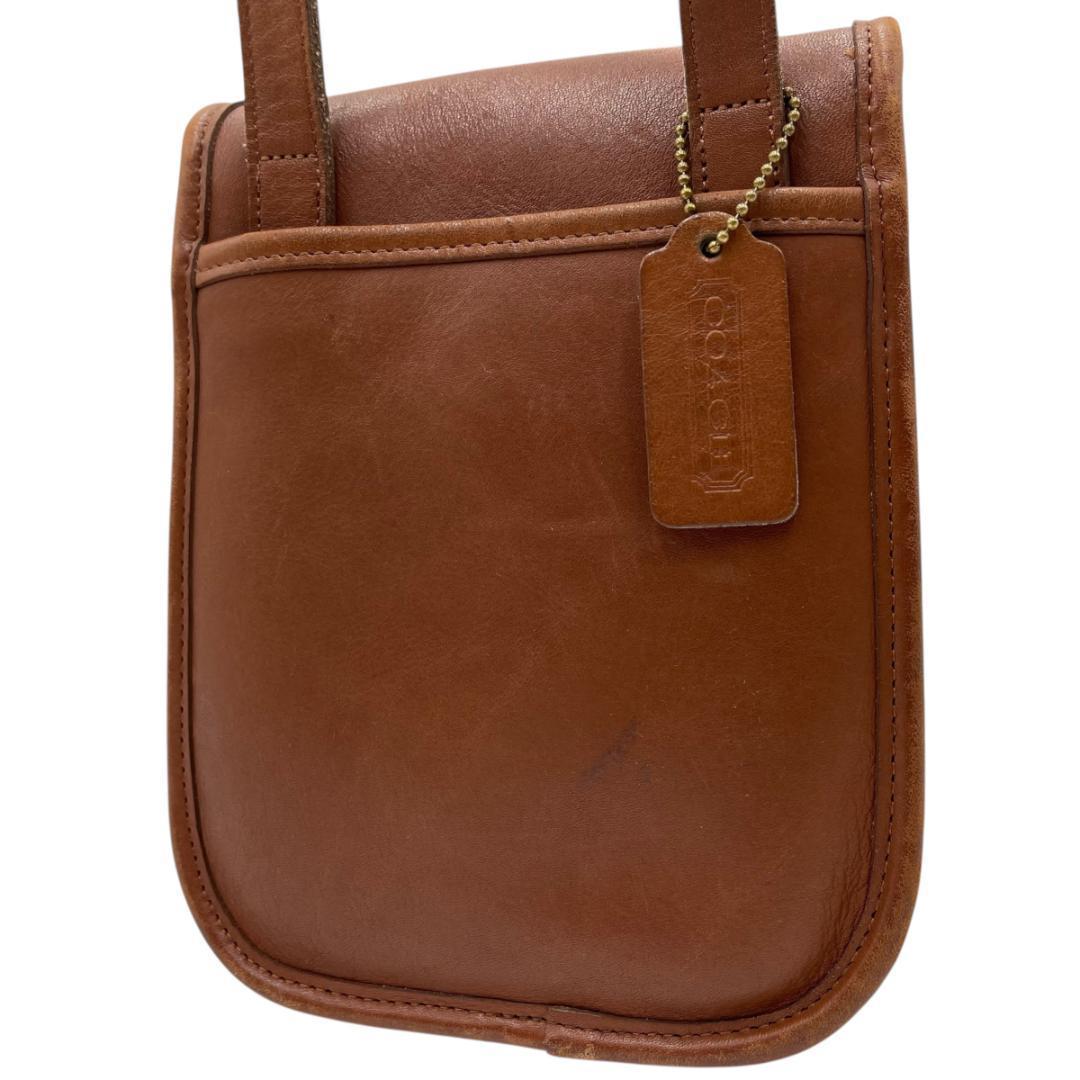 COACH/オールドコーチ 9978 レザー ショルダーバッグ ターンロック
