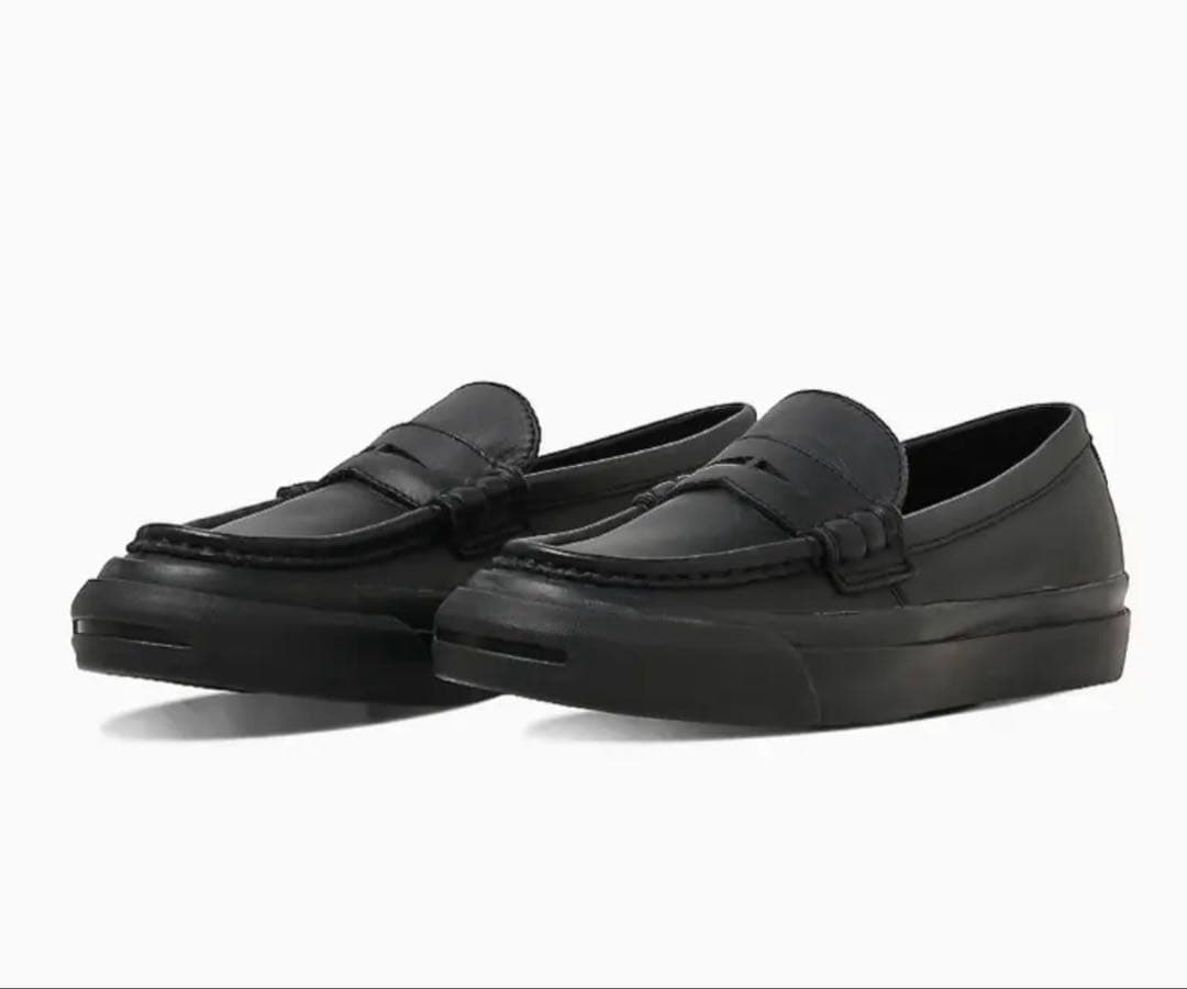 靴 JACK PURCELL 1935 BLACK LOAFER 28cm