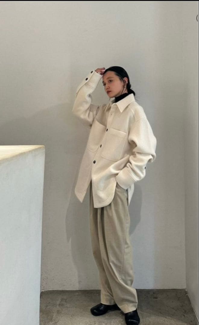 【最終値下げ】todayful heavy wool jacket 38