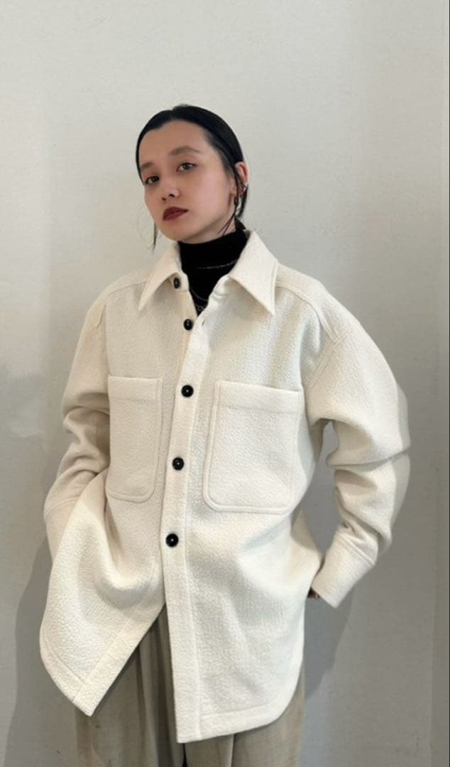 【最終値下げ】todayful heavy wool jacket 38