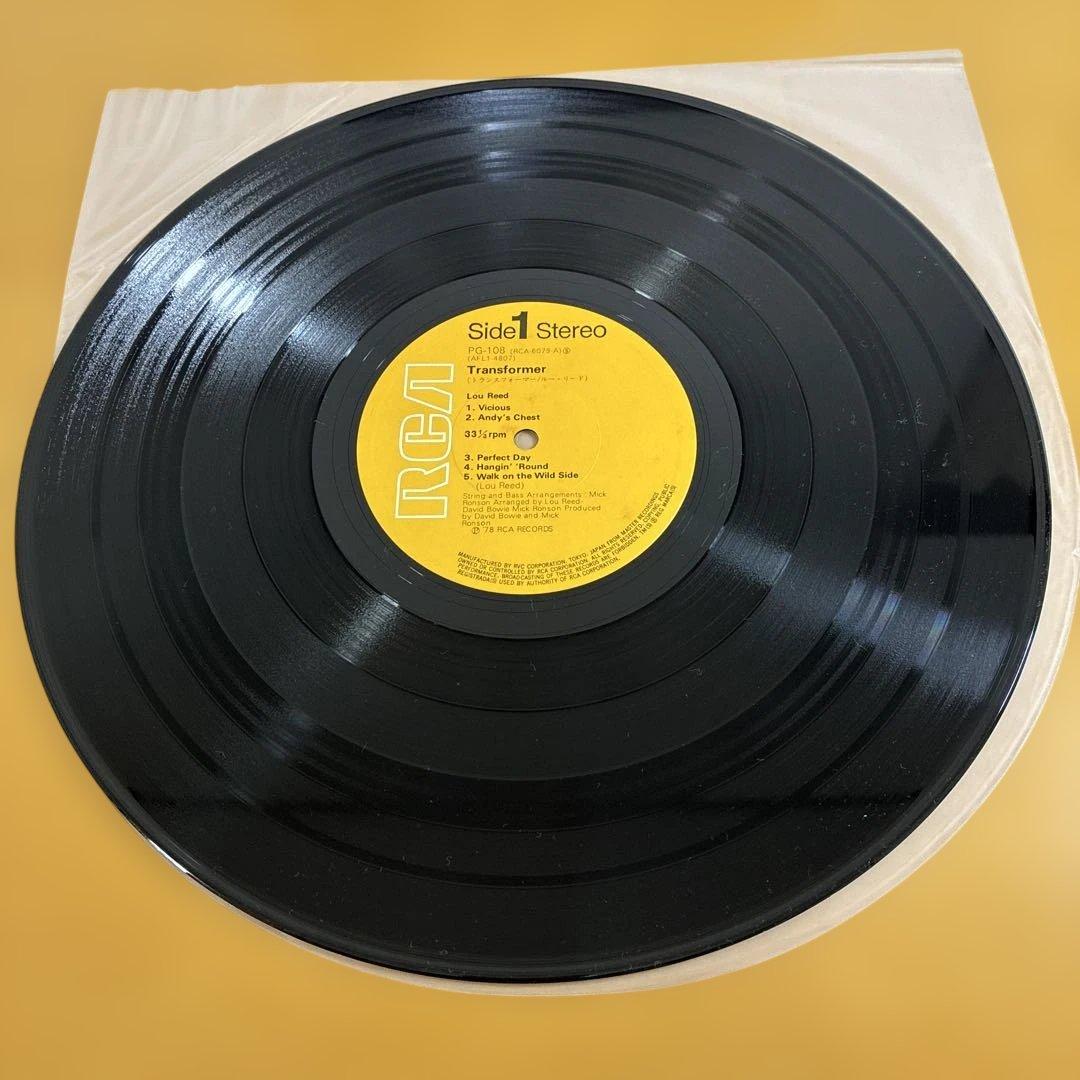 トランスフォーマー/ ルー・リード　 国内盤レコード　1978年