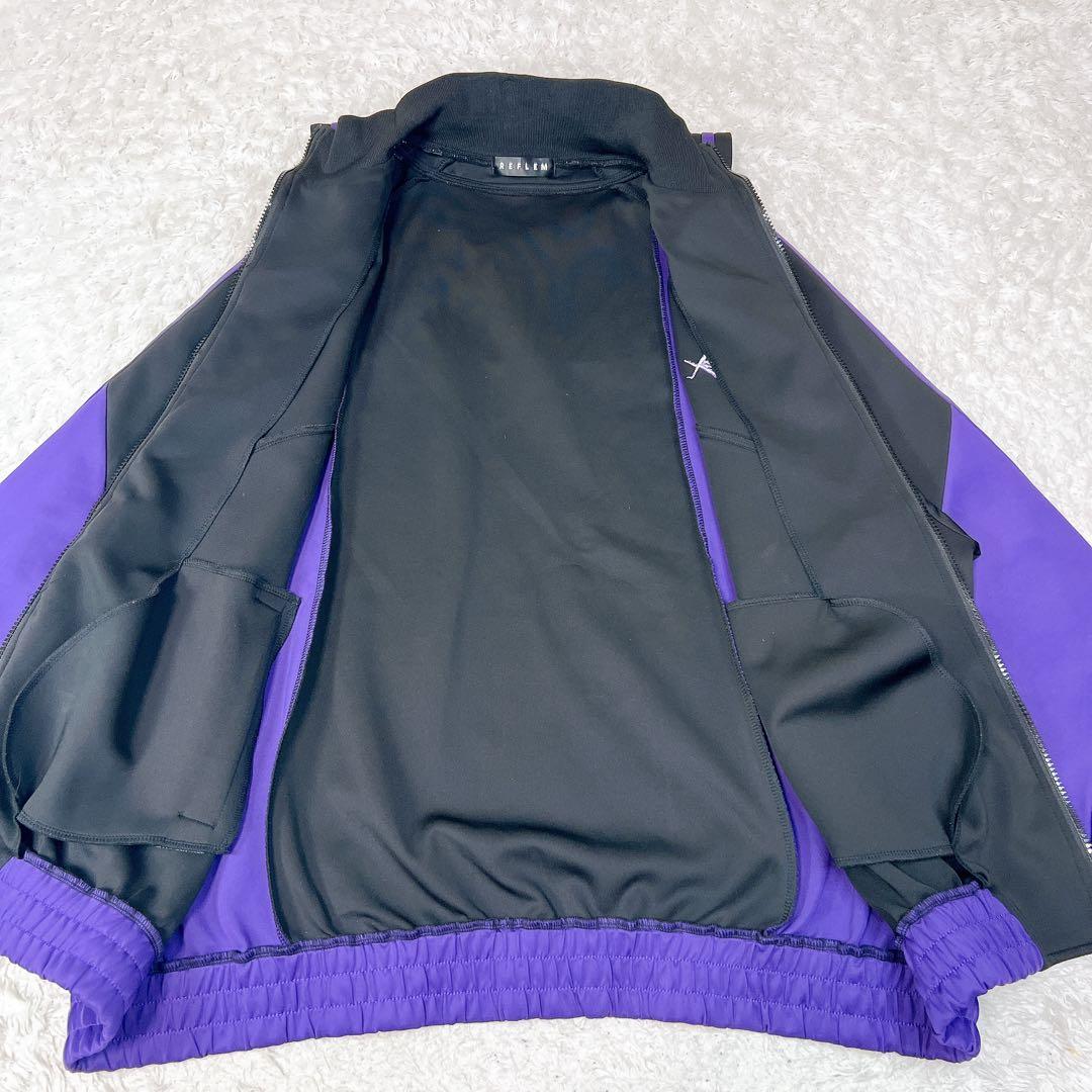 美品✨レフレム BIG切り替えセーラーカラージャージ パープル