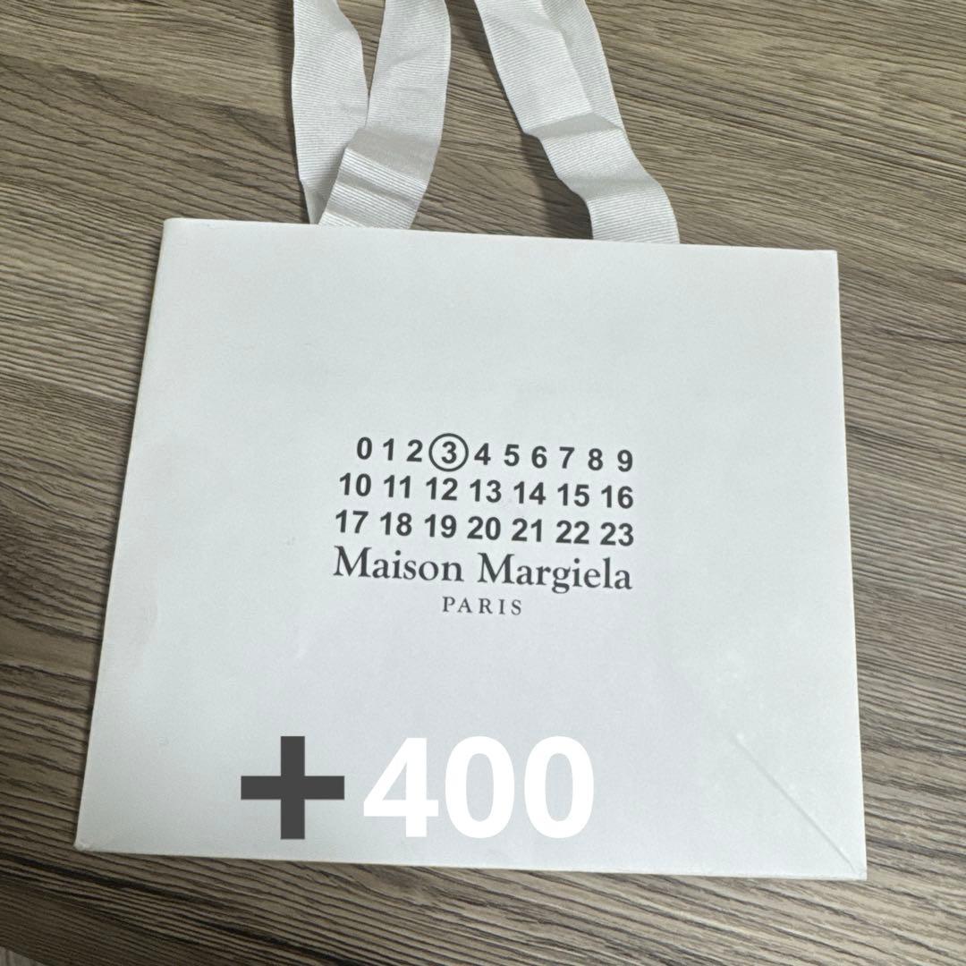 お値下げ12/31までMaison Margiela ブラックレザーキーケース