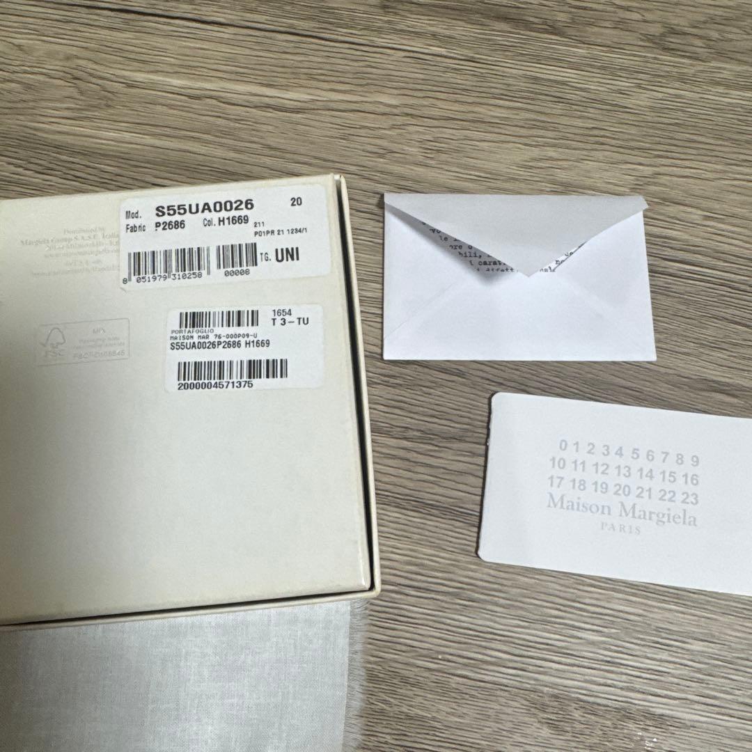 お値下げ12/31までMaison Margiela ブラックレザーキーケース