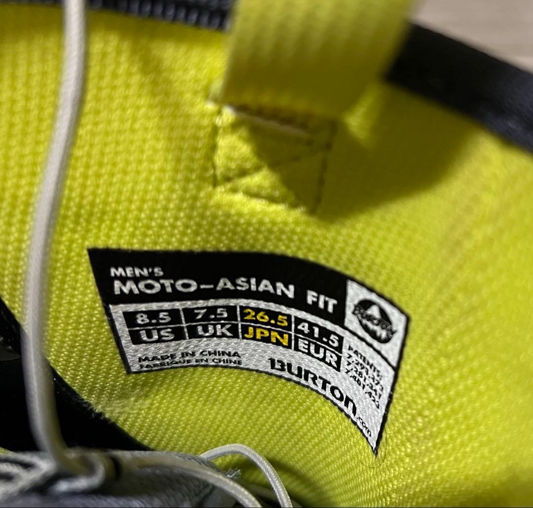 Burton Moto asianfit 26.5 スノーボード ブーツ
