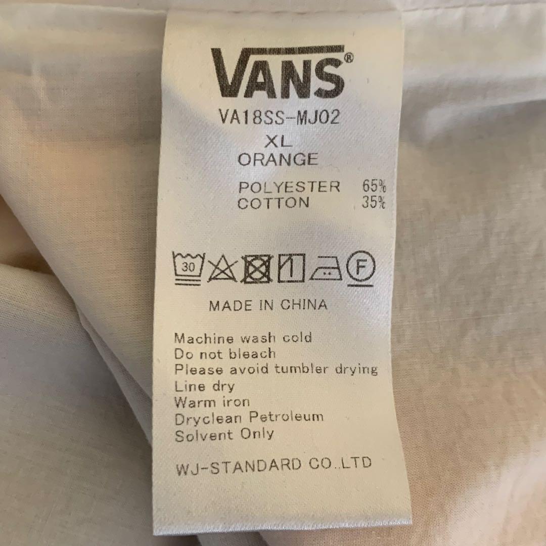 バンズ　ＶＡＮＳ　チェッカー　ジャケット　ノーカラー　ジャケット