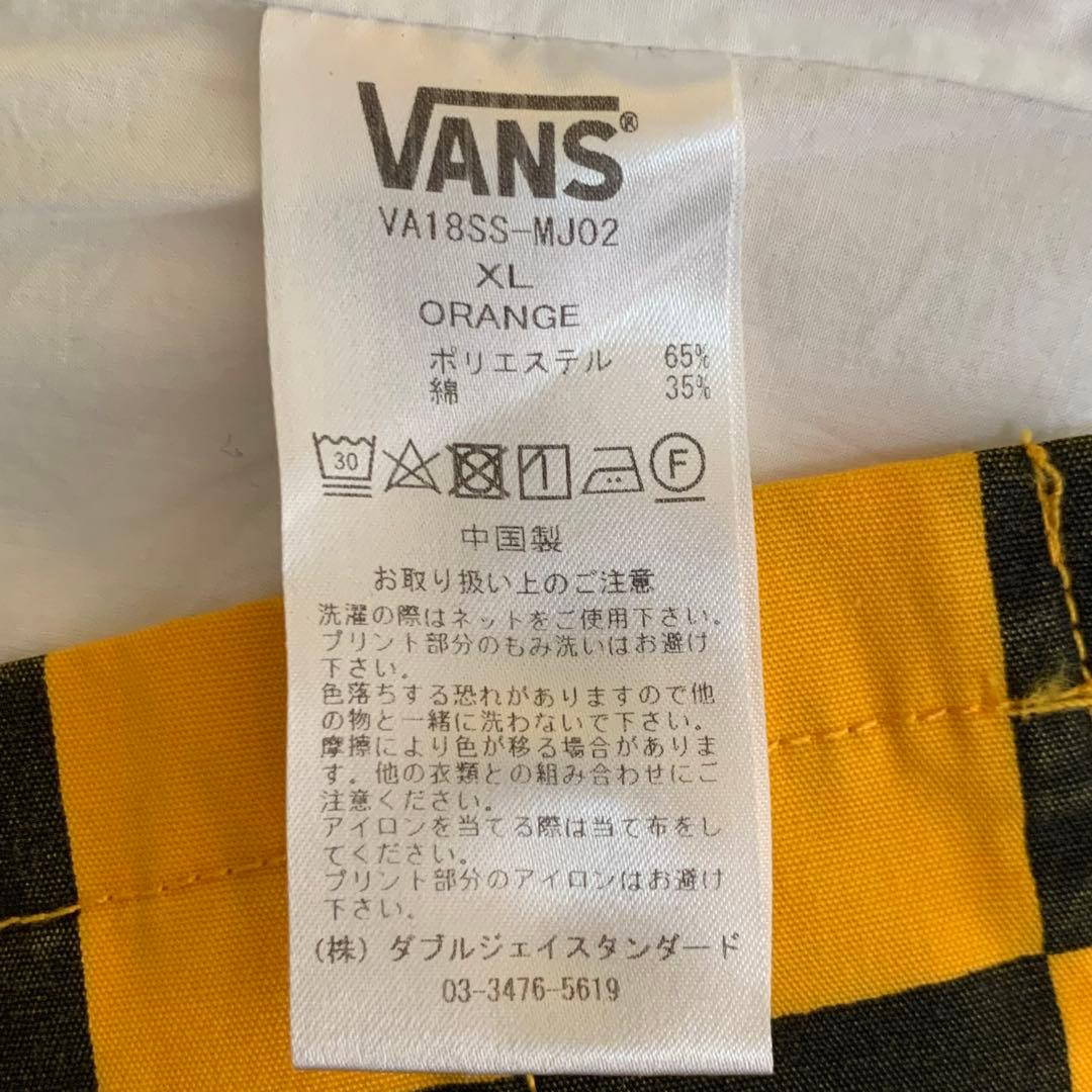 バンズ　ＶＡＮＳ　チェッカー　ジャケット　ノーカラー　ジャケット