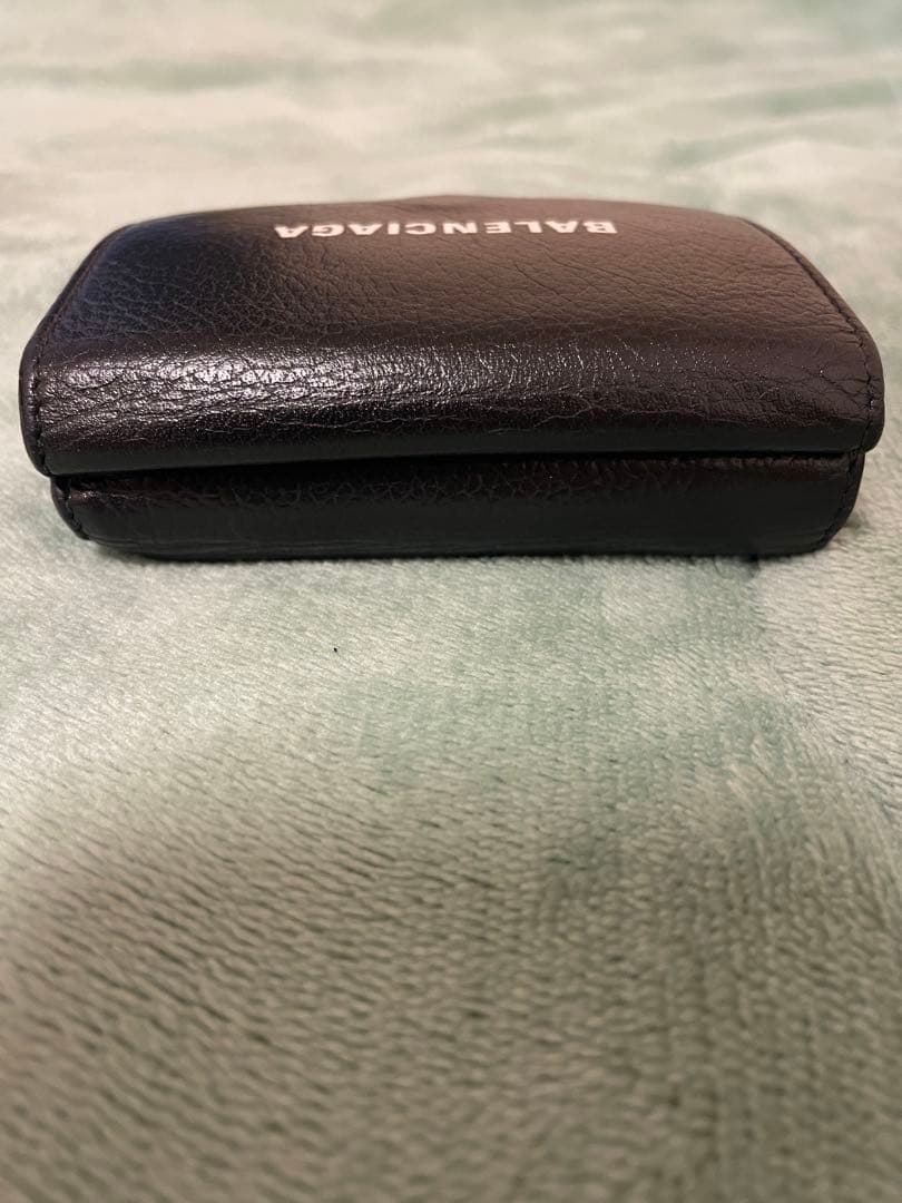 BALENCIAGA バレンシアガ ブラック 三つ折り財布 箱付き