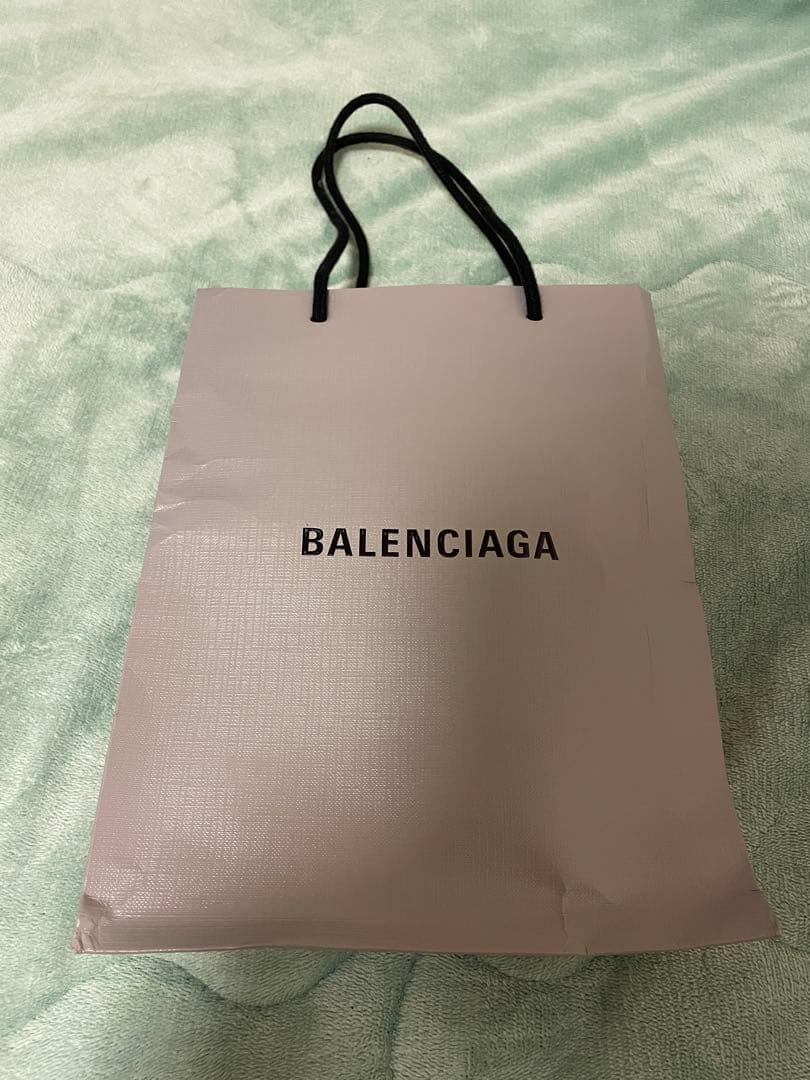 BALENCIAGA バレンシアガ ブラック 三つ折り財布 箱付き