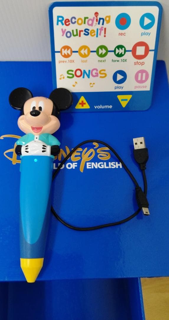 DWE 　ディズニー英語システム 　ミッキーマジックペンセット　2009年