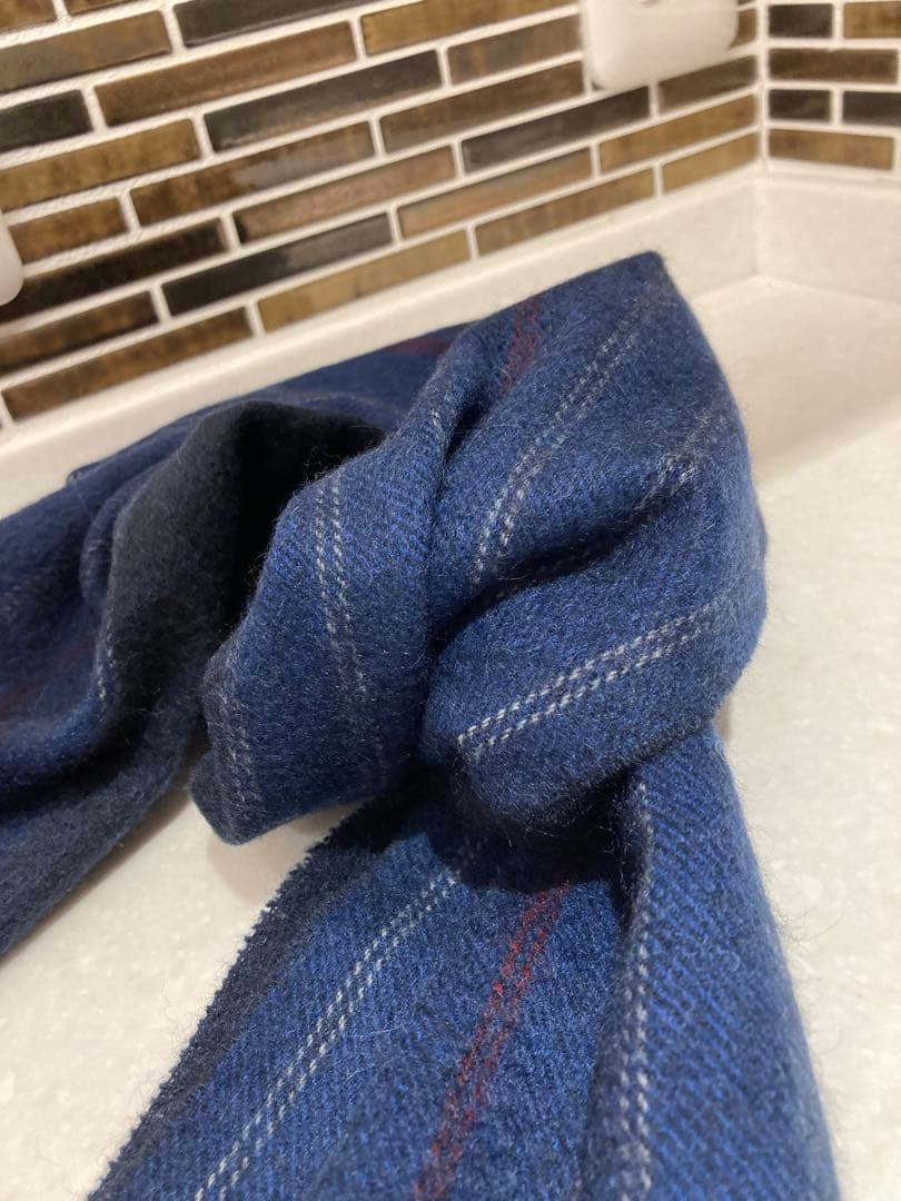 新品未使用、タグ付き カシミヤ100％ Dixsept 大丸松坂屋 マフラー